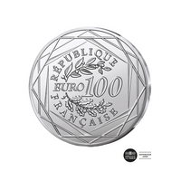 Thomas Pesquet - Monnaie de 100€ Argent - 2025