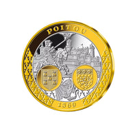 Frappe en Argent dorée à l'Or pur - La Province de Poitou
