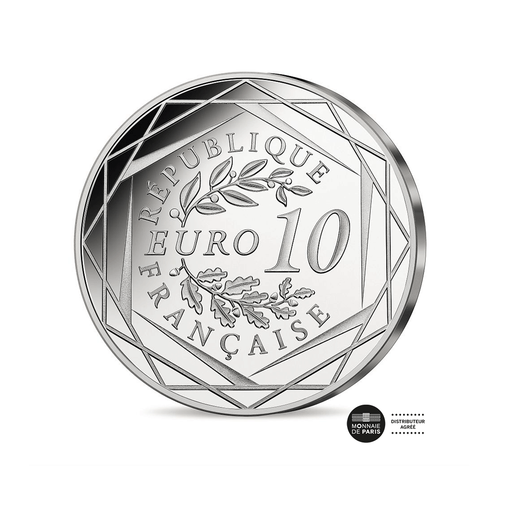 80è Anniversaire du Droit de Vote des Femmes - Monnaie de 10€ Argent - 2024
