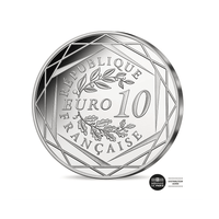 80è Anniversaire du Droit de Vote des Femmes - Monnaie de 10€ Argent - 2024