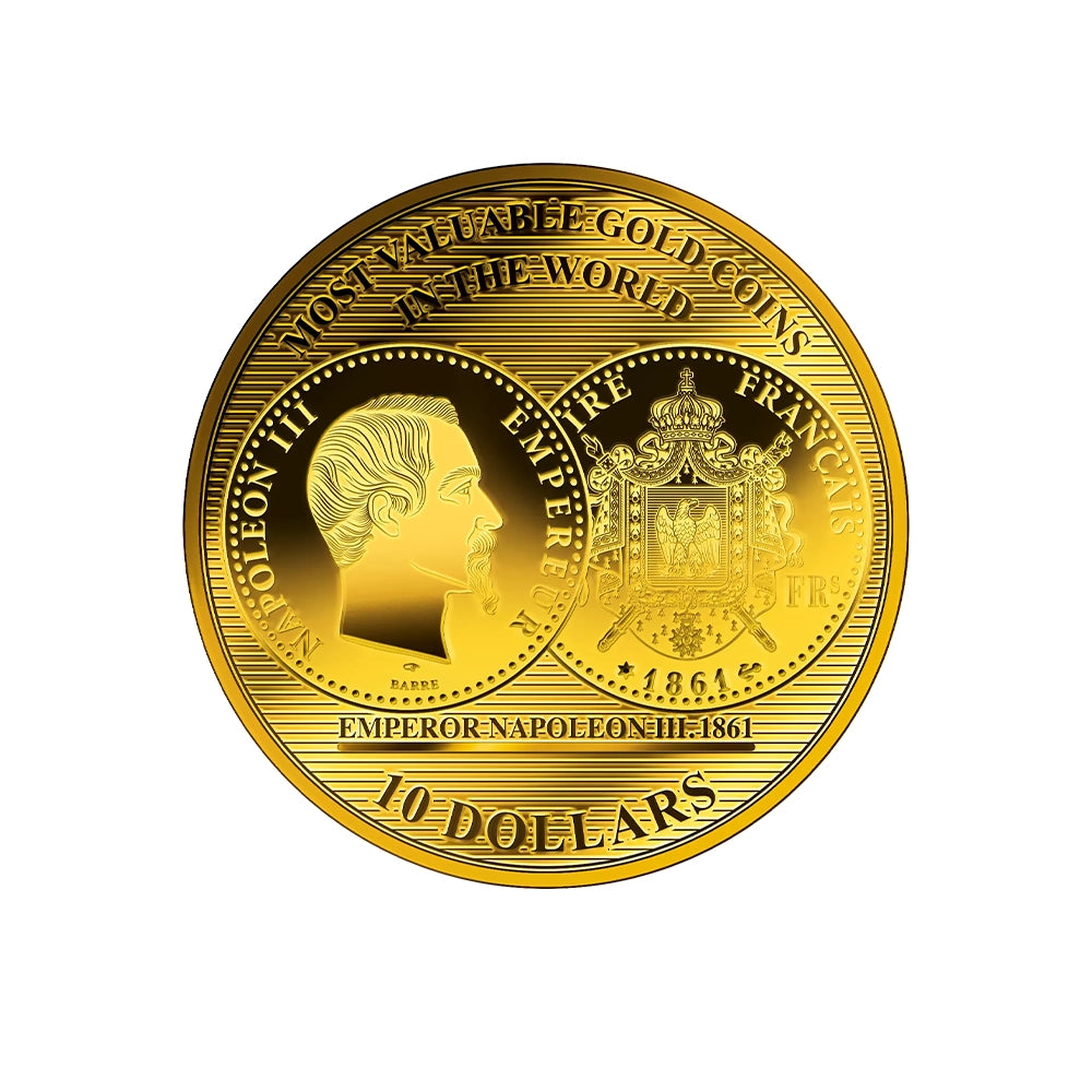 Frappe en Or - Empereur Napoléon III de 1861