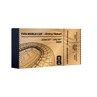 Fifa 26 - Porte du Stade - Monnaie de 10 Dollars Argent - Antique Finish 2026