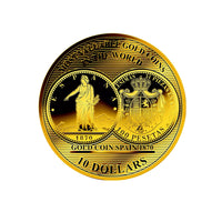 Nouvelle frappe en Or - 100 Pesetas - Gouvernement provisoire de Madrid de 1870