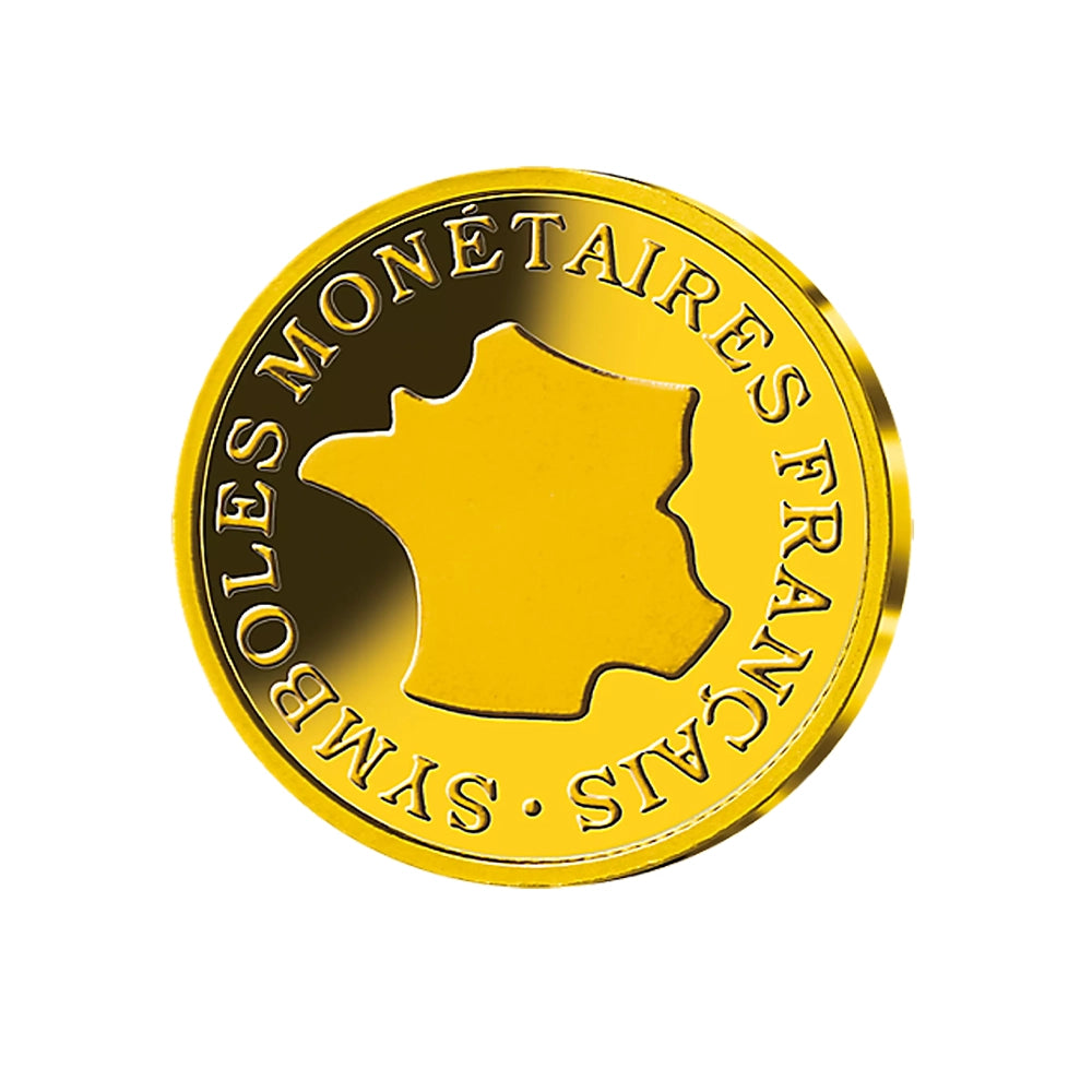 Frappe en Or - Les Symboles Monétaires Français - Vème République