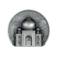 Monnaie haut relief en argent pur « Le Taj Mahal » 2025