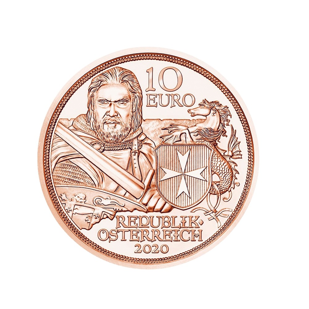 Autriche - Frère Gérard - Monnaie de 10€ Cuivre - 2020