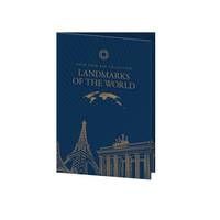 Landmarks of the World - Lot de 13 monnaies de 10$ Or 1/200 Oz - BE 2025