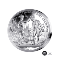 Indépendance des USA - Cowpens - Monnaie de 20€ Argent - BE 2024