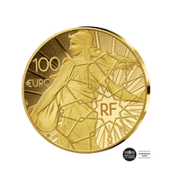 La Toison d'Or - Monnaie de 100€ Or 1/2 Oz - BE 2024