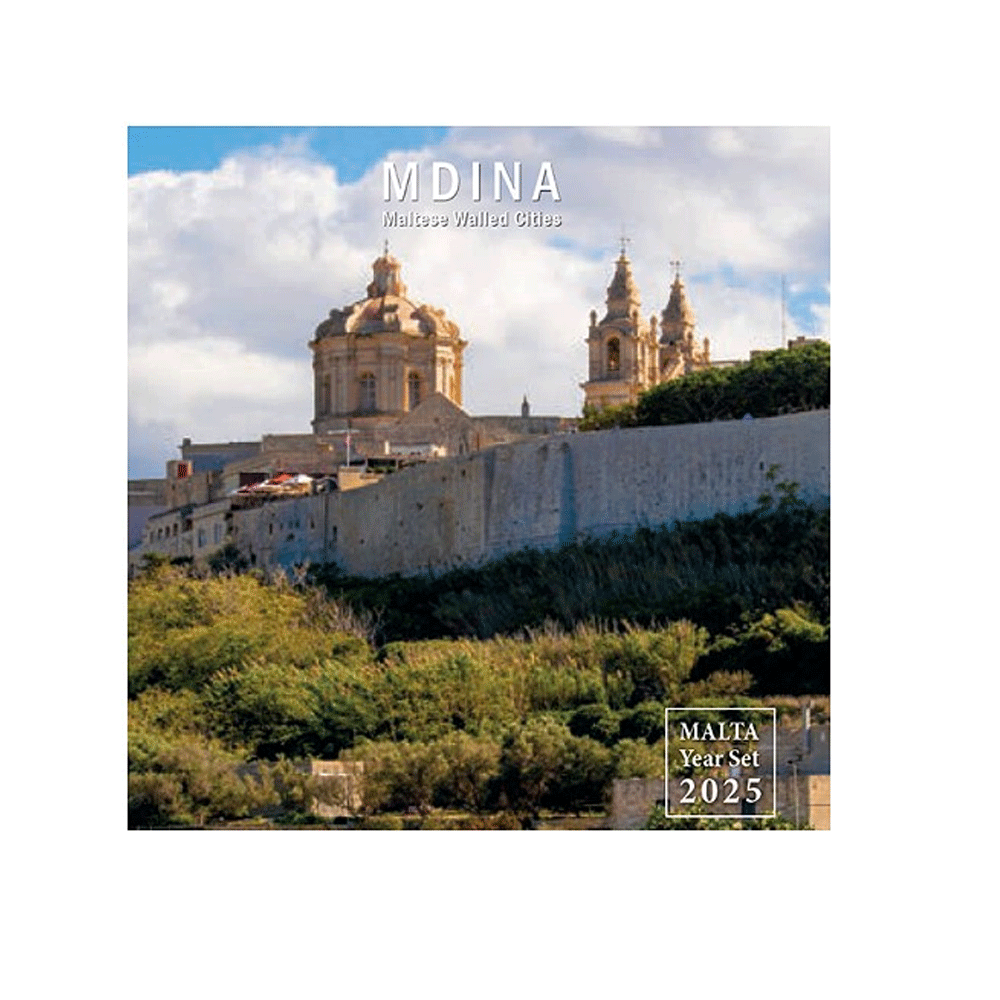 Malte 2025 - Miniset - Ville fortifiée de Mdina - BU