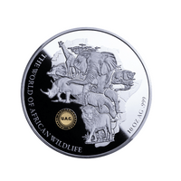Monnaie en argent pur 10 onces « La Faune Africaine 2025 »