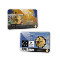 James Ensor - Coincard de 2,5€ avec NFT - BE 2024 (variantes disponibles)