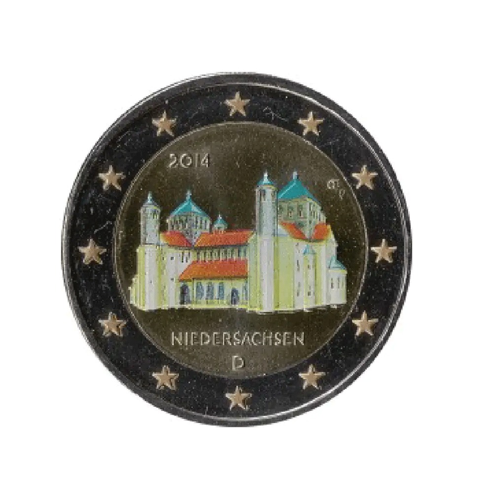 Allemagne 2014 - 2 Euro Commémorative -  Basse-Saxe - Colorisée (variantes disponibles)