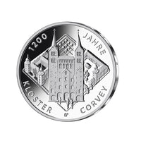 Allemagne 2022 - Monnaie de 20 Euro Argent - Abbaye de Corvey