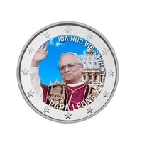 Pape Léon XIV - 2 Euro Commémorative - Colorisée #8