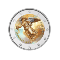 Saint-Marin 2023 - 2 Euros Commémorative - 500è Anniversaire de la mort de Luca Signorelli - Colorisée