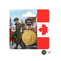V-E Day - CANADA - Monnaie de 1/4€ - 2025