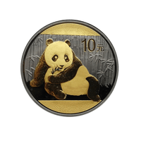 Chine 2014 - Monnaie de 10 Yuan - BE Colorisé