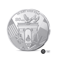 V-E Day - Monnaie de 10€ Argent - 2025