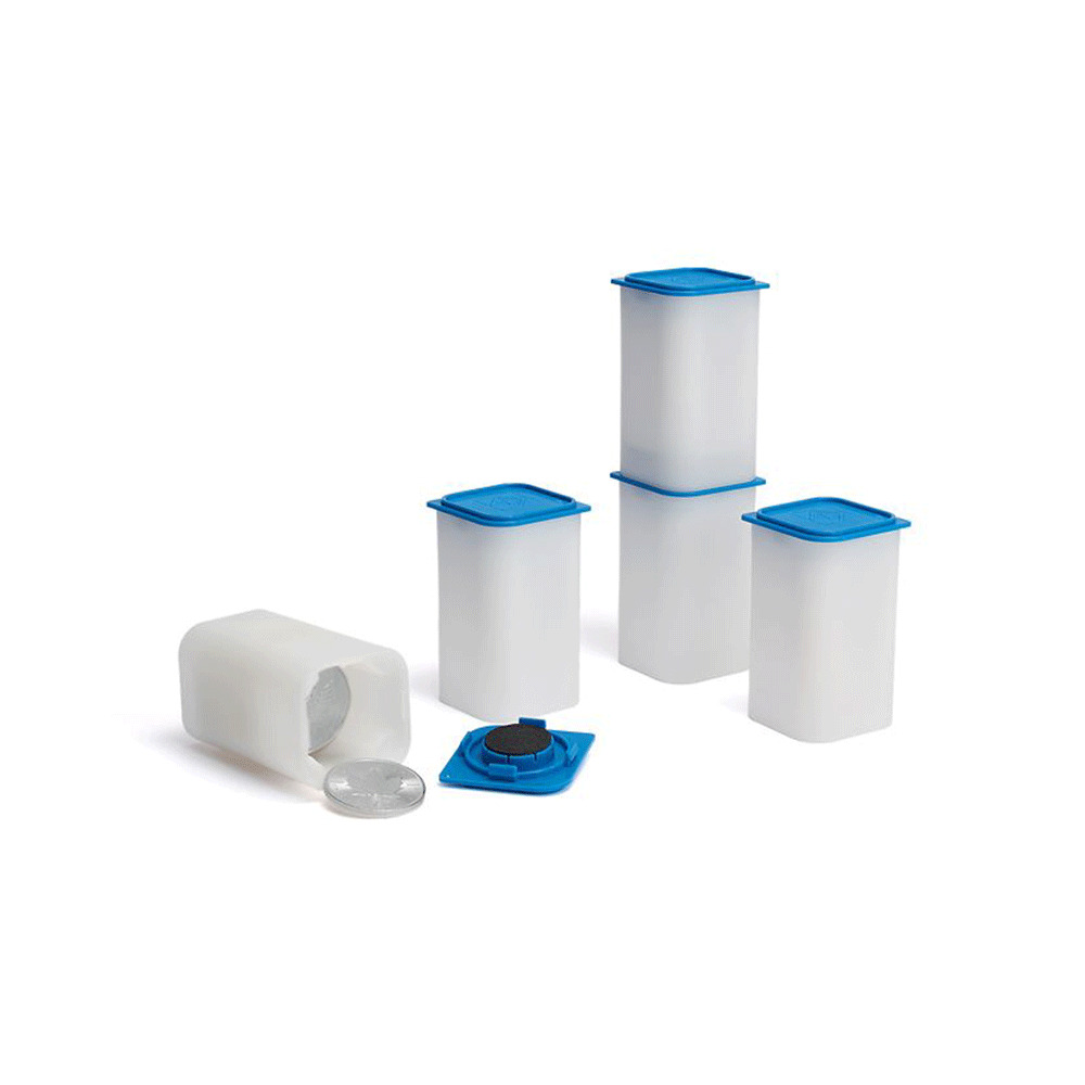 Sqube tube pour 20 pièces, boîtes empilables