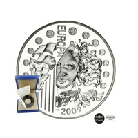 Europa - Chute du Mur de Berlin - Monnaie de 10€ Argent - BE 2009