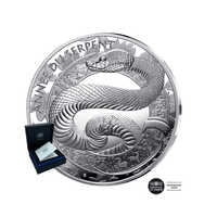 Année du Serpent - Monnaie de 10€ Argent - BE 2025