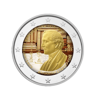 Grèce 2023 - 2 Euros Commémorative - 150è Anniversaire de la naissance de Constantin Carathéodory - Colorisée
