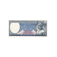 Suriname - Billet de 5 Gulden - 1963