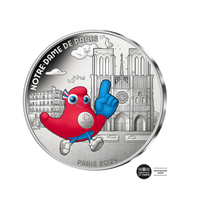 Jeux Olympiques de Paris 2024 - La France Accueille les Jeux - Monnaie de 10€ Argent - Vague 2 - (variantes disponibles)