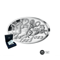 The 200 years of rugby - currency of € 500 money 1 kg - BE 2023