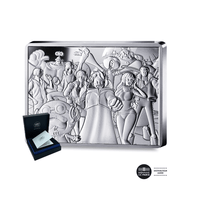 One Piece - Monnaie de 10€ Argent rectangulaire - BE 2025