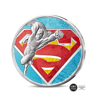 DC Comics - Monnaie de 10€ Argent (17/18) - Logo Superman - 2025