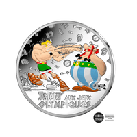 Astérix aux Jeux Olympiques - Monnaie de 10€ Argent - BE 2024