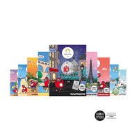 Jeux Olympiques de Paris 2024 - La France Accueille les Jeux - Monnaie de 10€ Argent - Vague 1 - (variantes disponibles)
