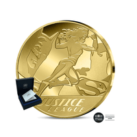 Justice League - Monnaie de 50€ Or 1/4 Oz - BE 2025