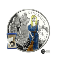 Cendrillon - Monnaie de 1,50€ Argent - BE 2002