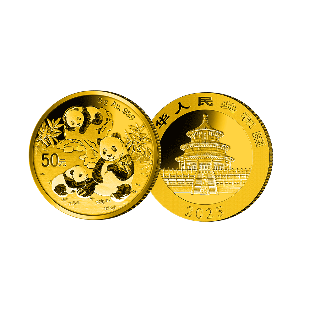 Set 5 monnaies en or « Les monnaies d’investissement » - BU 2025