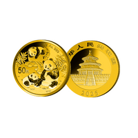 Set 5 monnaies en or « Les monnaies d’investissement » - BU 2025