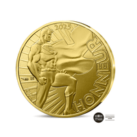 DC Comics - Monnaie de 500€ Or - Honneur - BU 2025