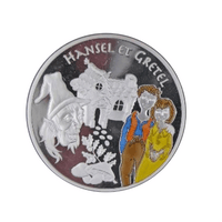 Contes des enfants d'Europe - Hänsel et Gretel - Monnaie de 1,50€ Argent - BE 2003