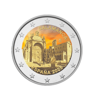 Espagne 2025 - 2 Euro Commémorative - Vieille ville de Salamanca - Colorisée
