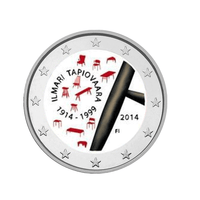 Finlande 2014 - 2 Euro Commémorative - Ilmari Tapiovaara - Colorisée