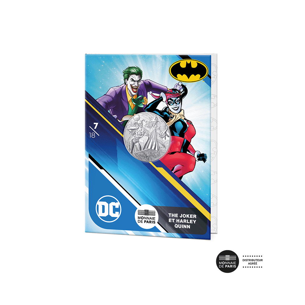 DC Comics - Monnaie de 10€ Argent (07/18) - Le Joker et Harley Quinn - 2025