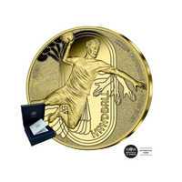 Jeux Olympiques de Paris 2024 - Série Les Sports - Handball - Monnaie de 50€ Or 1/4Oz - BE 2024