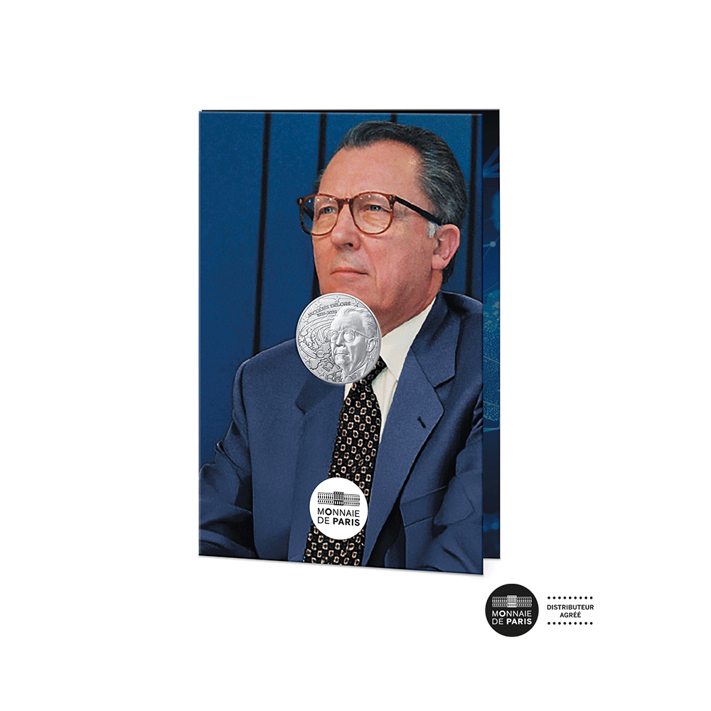 Jacques Delors - Monnaie de 10€ - 2025