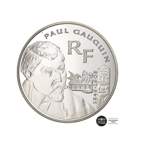 Paul Gauguin - Monnaie de 1,50€ Argent - BE 2003