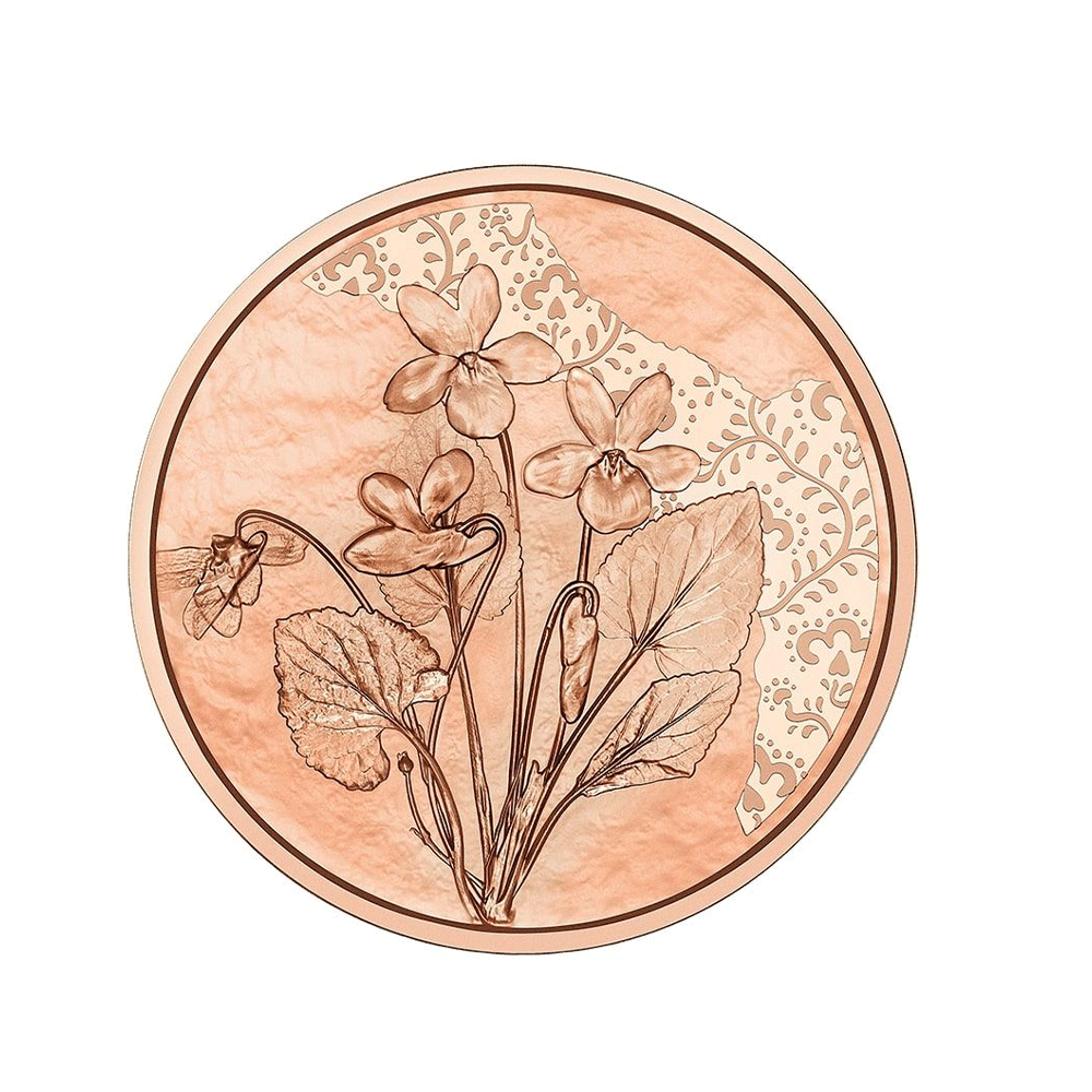 Autriche - La violette - Monnaie de 10€ Cuivre - 2024