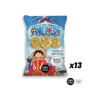 One Piece - Lot de 13 mini-médailles aléatoires - 2025