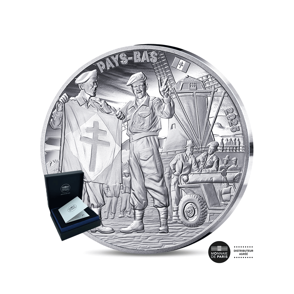 V-E Day - Soldat Français - Monnaie de 10€ Argent - BE 2025