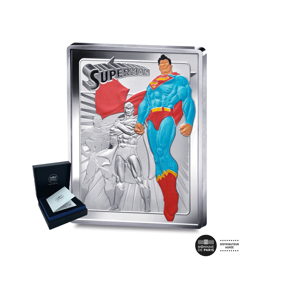Superman - Monnaie de 10€ Argent - BE 2025